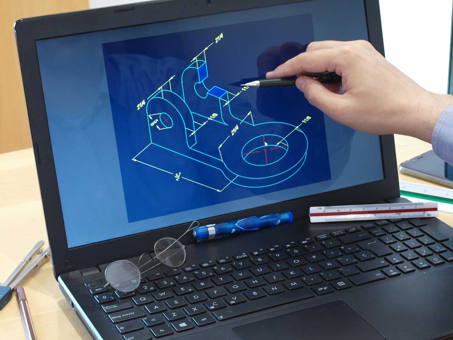 engineering stage cad model